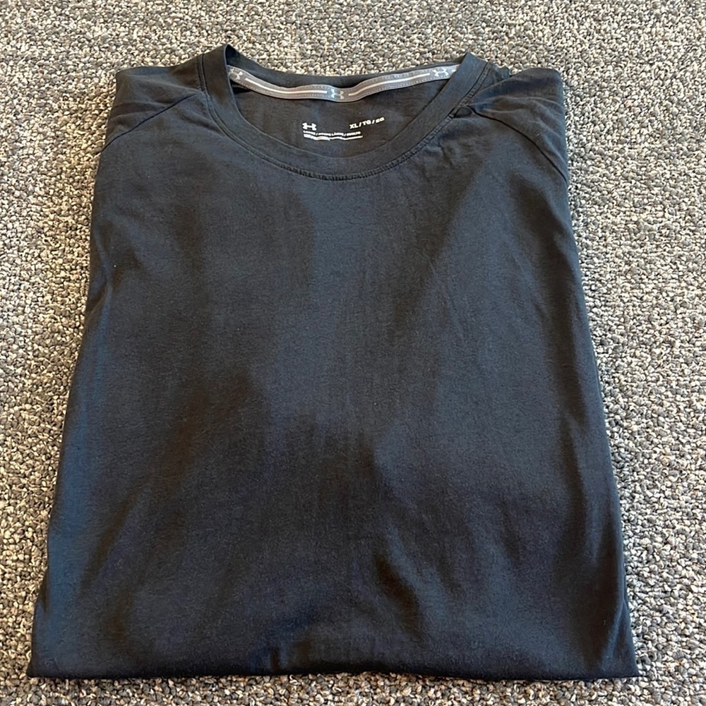 Under Armour - Men’s Athletics T-Shirt - Black - XL